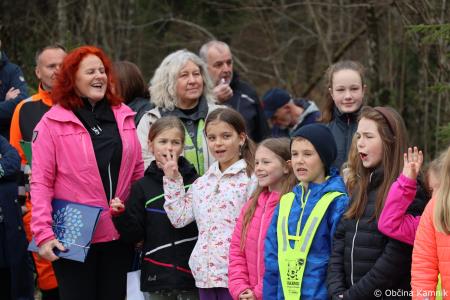 Z zasaditvijo dreves smo uradno odprli kolesarsko povezavo Kamnik–Godič (15)